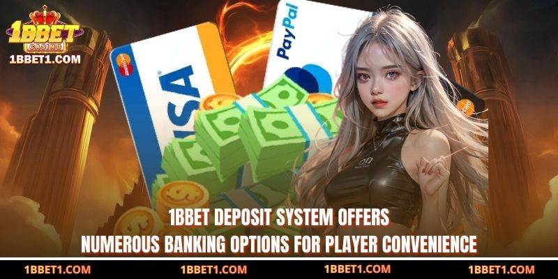 1BBET deposit system offers numerous banking options for player convenience