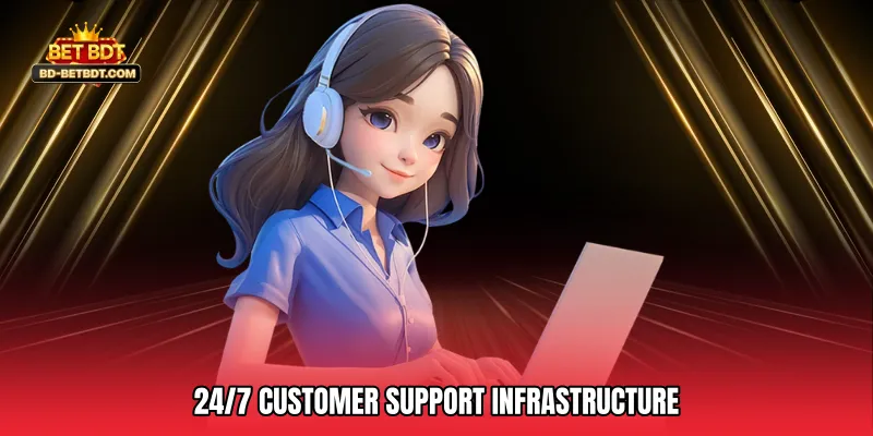 24/7 Customer Support Infrastructure