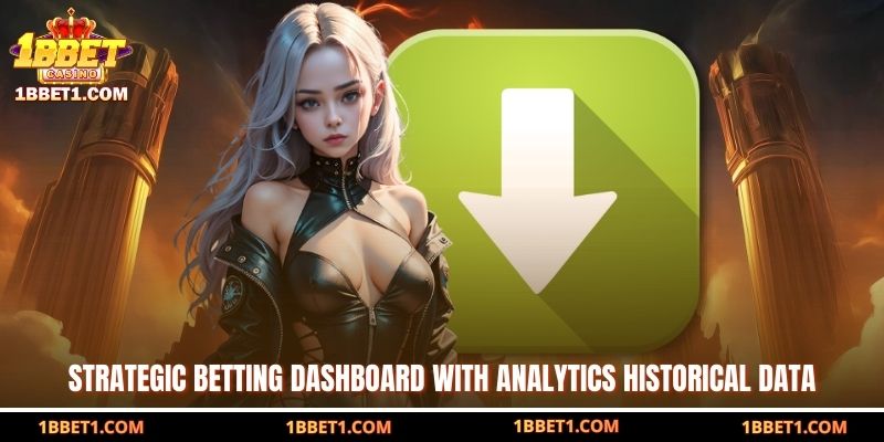 Strategic betting dashboard with analytics, historical data