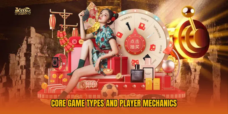 Core Game Types and Player Mechanics