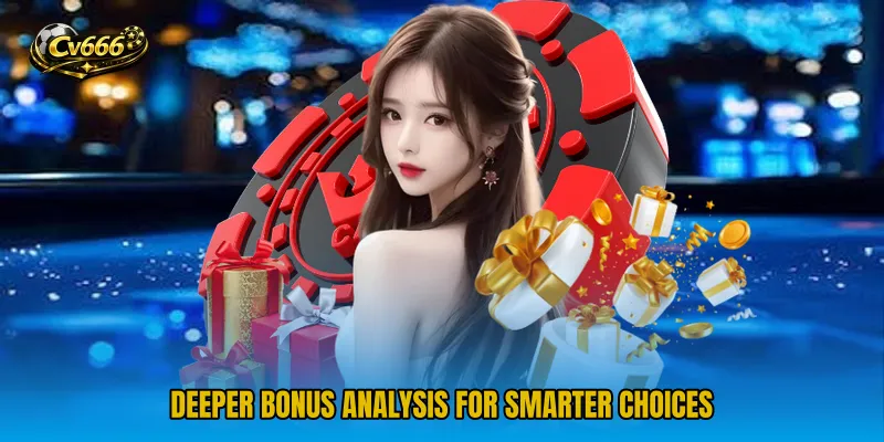 Deeper bonus analysis for smarter choices