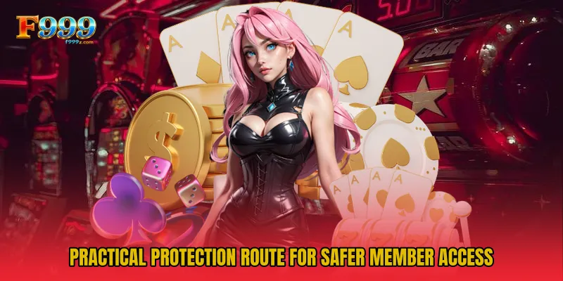 Practical protection route for safer member access